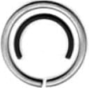 Round Wire Open & Closed Gap Rings