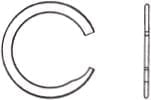 external retaining ring Light Duty