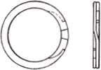 external retaining ring medium heavy Duty