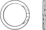 external retaining ring heavy Duty