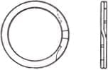 Internal retaining ring Medium Duty