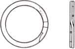 Internal retaining ring heavy Duty