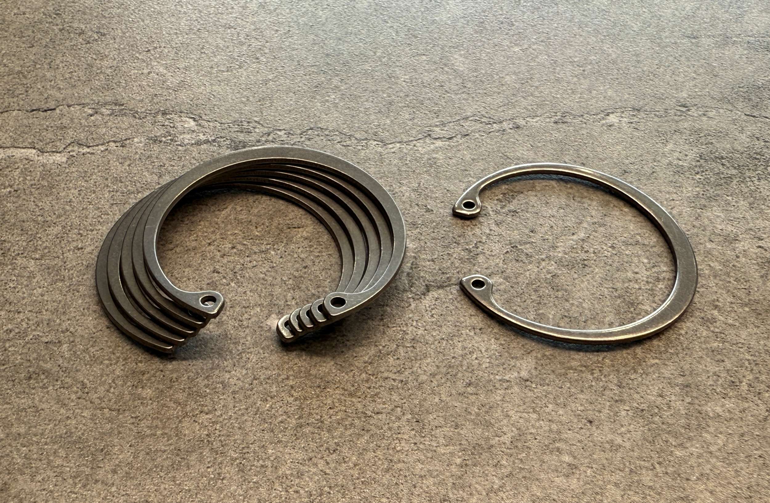 1301 Stamped Retaining Rings