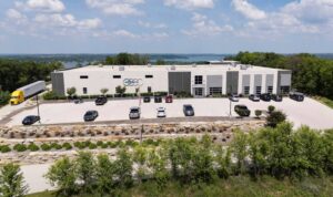 Drone view of Arcon Ring Building